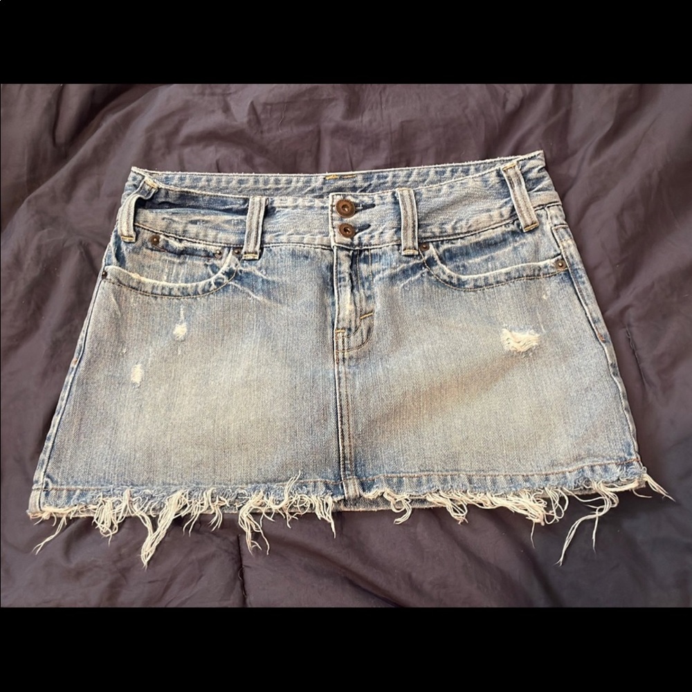 American Eagle Denim Skirt Size 6